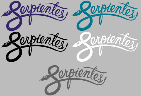 Arizona Diamondbacks 2025 City Connect Serpientes Logo Premium DieCut Vinyl Decal PICK COLOR & SIZE