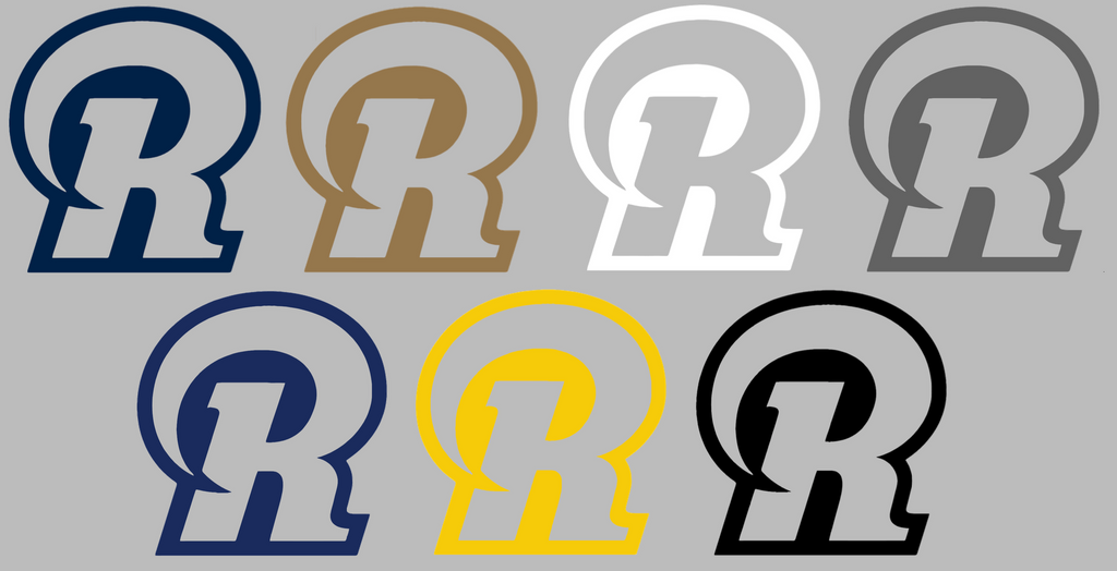 St Louis Rams Retro Throwback R Logo Premium DieCut Vinyl Decal PICK COLOR & SIZE