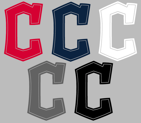 Cleveland Guardians C Logo Premium DieCut Vinyl Decal PICK COLOR & SIZE