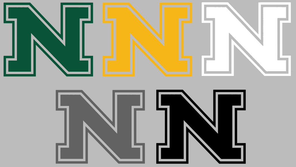 Northern Michigan Wildcats N Logo Premium DieCut Vinyl Decal PICK COLOR & SIZE