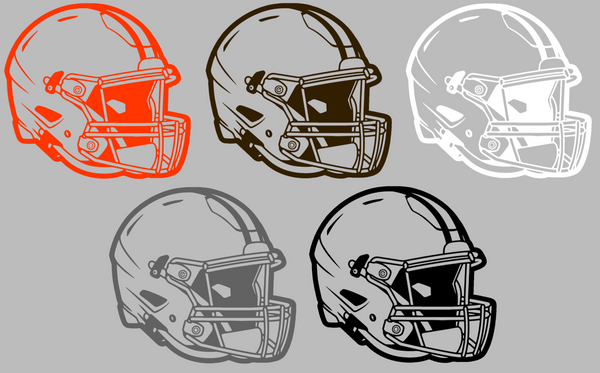 Cleveland Browns Football Helmet Premium DieCut Vinyl Decal PICK COLOR & SIZE