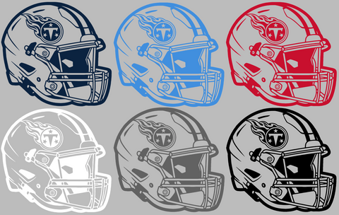 Tennessee Titans Football Helmet Premium DieCut Vinyl Decal PICK COLOR & SIZE