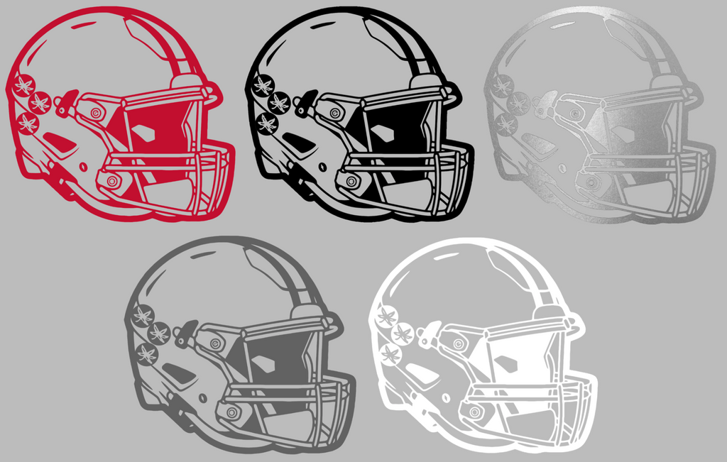 Ohio State Buckeyes Football Helmet Premium DieCut Vinyl Decal PICK COLOR & SIZE