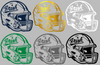 Notre Dame Fighting Irish Football Helmet Premium DieCut Vinyl Decal PICK COLOR & SIZE