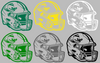 Oregon Ducks Football Helmet Premium DieCut Vinyl Decal PICK COLOR & SIZE