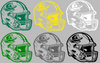 Oregon Ducks Football Helmet Premium DieCut Vinyl Decal PICK COLOR & SIZE
