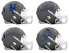 New York Mets Custom Concept Gray Mini Riddell Speed Football Helmet