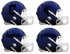 Cleveland Guardians Custom Concept Navy Blue Mini Riddell Speed Football Helmet
