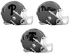 Philadelphia Phillies Custom Concept Gray Mini Riddell Speed Football Helmet