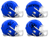 Milwaukee Brewers Custom Concept Royal Blue Mini Riddell Speed Football Helmet