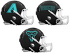 Arizona Diamondbacks Custom Concept Black Mini Riddell Speed Football Helmet