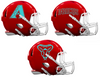 Arizona Diamondbacks Custom Concept Red Mini Riddell Speed Football Helmet