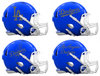 Los Angeles Dodgers Custom Concept Royal Blue Mini Riddell Speed Football Helmet - SportsJewelryProShop