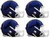Atlanta Braves Custom Concept Navy Blue Mini Riddell Speed Football Helmet