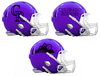Colorado Rockies Custom Concept Purple Mini Riddell Speed Football Helmet