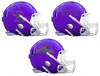 Colorado Rockies Custom Concept Purple Mini Riddell Speed Football Helmet