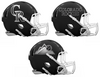 Colorado Rockies Custom Concept Black Mini Riddell Speed Football Helmet