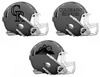 Colorado Rockies Custom Concept Gray Mini Riddell Speed Football Helmet