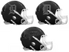 Detroit Tigers Custom Concept Black Mini Riddell Speed Football Helmet