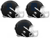 Detroit Tigers Custom Concept Black Mini Riddell Speed Football Helmet