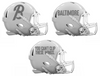 Baltimore Orioles City Connect Custom Concept White Mini Riddell Speed Football Helmet