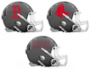 Boston Red Sox Custom Concept Gray Mini Riddell Speed Football Helmet