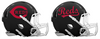 Cincinnati Reds Custom Concept Black Mini Riddell Speed Football Helmet