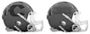 Cincinnati Reds City Connect Custom Concept Gray Mini Riddell Speed Football Helmet
