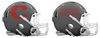 Cincinnati Reds City Connect Custom Concept Gray Mini Riddell Speed Football Helmet