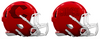 Cincinnati Reds City Connect Custom Concept Red Mini Riddell Speed Football Helmet