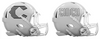 Cincinnati Reds City Connect Custom Concept White Mini Riddell Speed Football Helmet