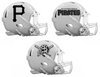 Pittsburgh Pirates Custom Concept White Mini Riddell Speed Football Helmet