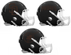San Diego Padres Custom Concept Black Mini Riddell Speed Football Helmet - SportsJewelryProShop
