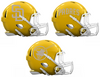 San Diego Padres Custom Concept Yellow Mini Riddell Speed Football Helmet - SportsJewelryProShop