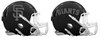 San Francisco Giants Custom Concept Black Mini Riddell Speed Football Helmet