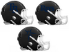 Tampa Bay Rays Custom Concept Black Mini Riddell Speed Football Helmet
