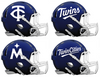 Minnesota Twins Custom Concept Navy Blue Mini Riddell Speed Football Helmet