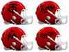Minnesota Twins Custom Concept Red Mini Riddell Speed Football Helmet
