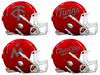 Minnesota Twins Custom Concept Red Mini Riddell Speed Football Helmet