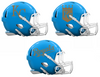 Kansas City Royals Custom Concept Light Blue Mini Riddell Speed Football Helmet - SportsJewelryProShop