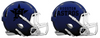 Houston Astros Custom Concept Navy Blue Mini Riddell Speed Football Helmet - SportsJewelryProShop