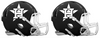 Houston Astros Custom Concept Black Mini Riddell Speed Football Helmet - SportsJewelryProShop