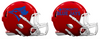 Toronto Blue Jays Custom Concept Red Mini Riddell Speed Football Helmet - SportsJewelryProShop