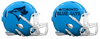 Toronto Blue Jays Custom Concept Light Blue Mini Riddell Speed Football Helmet - SportsJewelryProShop