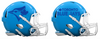 Toronto Blue Jays Custom Concept Light Blue Mini Riddell Speed Football Helmet - SportsJewelryProShop