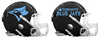 Toronto Blue Jays Custom Concept Black Mini Riddell Speed Football Helmet - SportsJewelryProShop