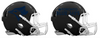 Toronto Blue Jays Custom Concept Black Mini Riddell Speed Football Helmet - SportsJewelryProShop