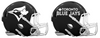 Toronto Blue Jays Custom Concept Black Mini Riddell Speed Football Helmet - SportsJewelryProShop