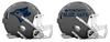 Toronto Blue Jays Custom Concept Gray Mini Riddell Speed Football Helmet - SportsJewelryProShop