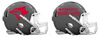 Toronto Blue Jays Custom Concept Gray Mini Riddell Speed Football Helmet - SportsJewelryProShop